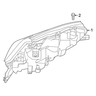 Nissan OE - Front Lamps - Headlamp Components