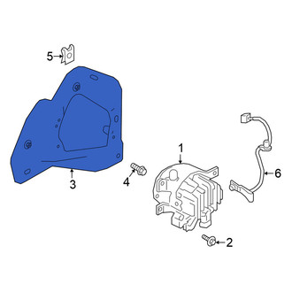 Nissan OE - Front Right Fog Light Bracket