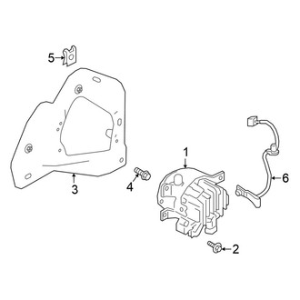 Nissan OE - Front Lamps - Fog Lamps