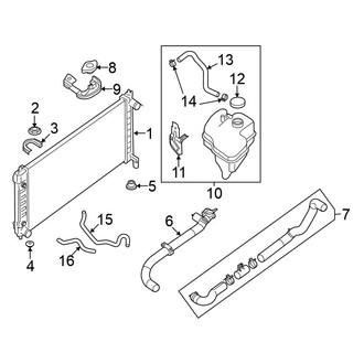 Nissan OE - Cooling - Radiator & Components