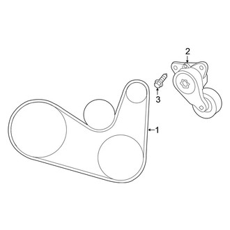 Nissan OE - Cooling - Belts & Pulleys (Platinum / S / SL / SR / SV)