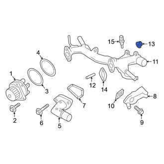 Nissan OE - Lower Suspension Shock Absorber Nut