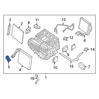 Nissan OE - A/C Expansion Valve