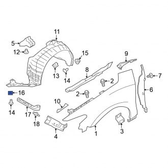 Nissan Titan OEM Fenders | Factory Front & Rear Fenders — CARiD.com