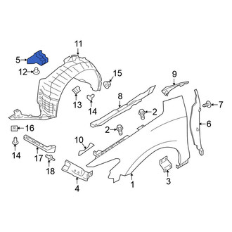 Nissan OE - Right Fender Seal