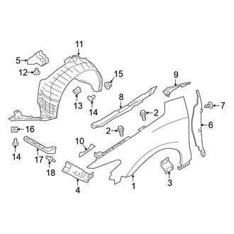Nissan OE - Fender & Components