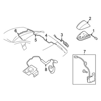 Nissan OE - Electrical - Antenna