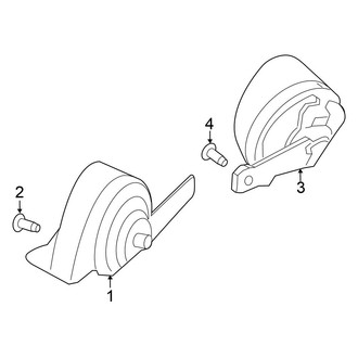 Nissan OE - Electrical - Horn