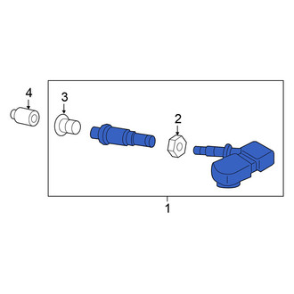 Nissan OE - Tire Pressure Monitoring System (TPMS) Sensor