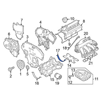 Nissan OE - Front Engine Oil Pan Gasket