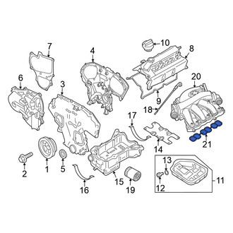 Nissan OE - Upper Fuel Injection Plenum Gasket