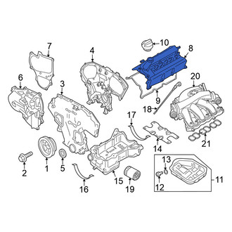 Nissan OE - Rear Engine Valve Cover