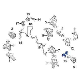 Nissan OE - Automatic Transmission Mount Bracket