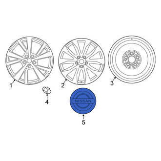 Nissan OE - Wheel Cap