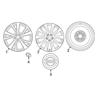 Nissan OE - Wheels