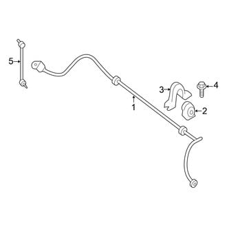 Nissan OE - Front Suspension - Stabilizer Bar & Components