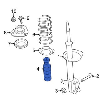 Nissan OE - Front Suspension Strut Bellows