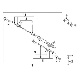 Nissan OE - Steering Gear & Linkage