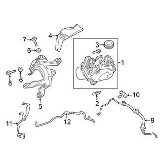 Nissan OE - Steering Gear & Linkage - Pump & Hoses