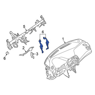 Nissan OE - Left Radio Bracket