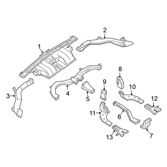 Nissan OE - Instrument Panel - Ducts