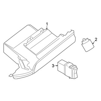 Nissan OE - Instrument Panel - Glove Box