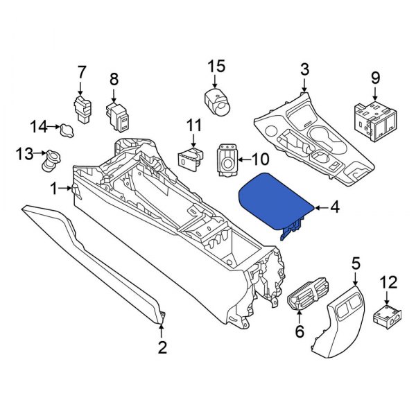 Console Armrest