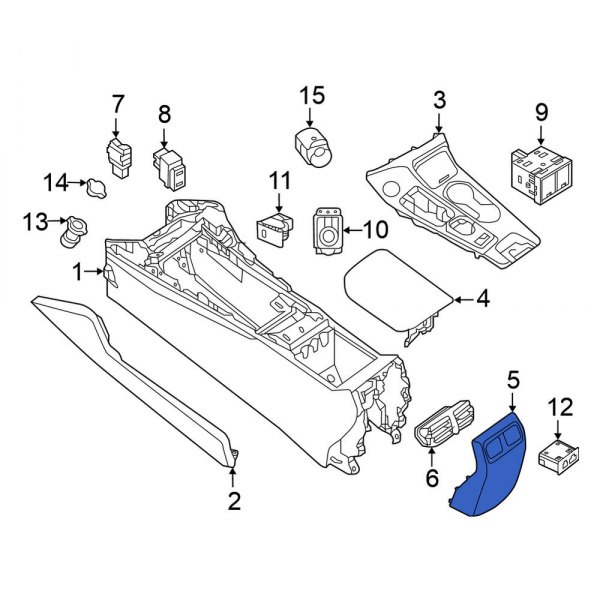 Console Trim Panel