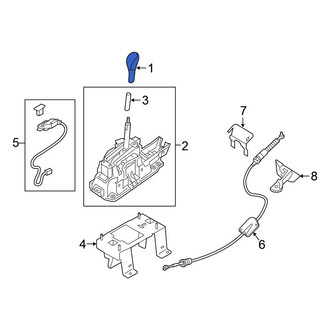 Nissan OE - Automatic Transmission Shift Lever Knob