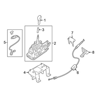 Nissan OE - Center Console (Shifter Components)