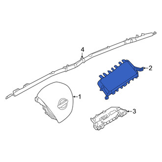 Nissan OE - Right Upper Instrument Panel Air Bag