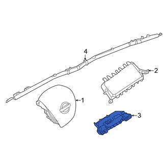 Nissan OE - Right Lower Instrument Panel Air Bag