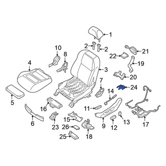 Nissan OE - Seat Track Cover