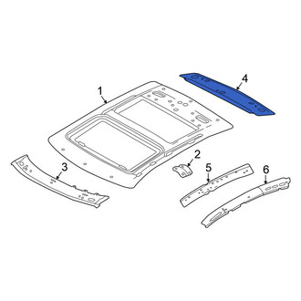 Nissan OE - Rear Roof Header Panel