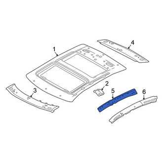 Nissan OE - Left Inner Roof Side Rail