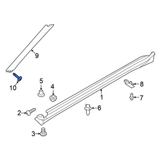 Nissan OE - Windshield Molding Clip