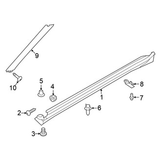 Nissan OE - Pillars, Rocker & Floor - Exterior Trim