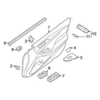 Nissan OE - Front Door - Interior Trim