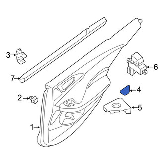 Nissan OE - Front Left Door Interior Trim Panel Cap