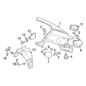Nissan OE - Quarter Panel & Components