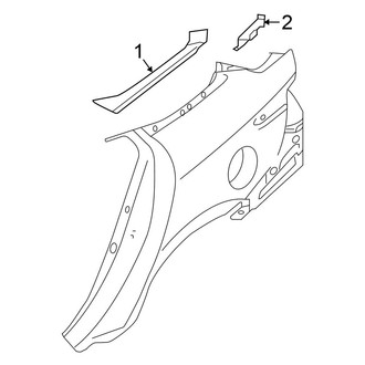 Nissan OE - Quarter Panel - Exterior Trim