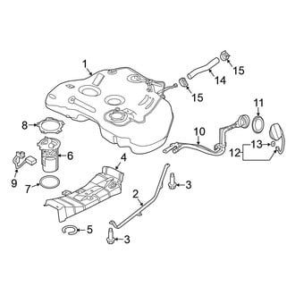 Nissan OE - Fuel System Components