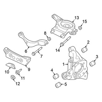 Nissan OE - Rear Suspension - Suspension Components