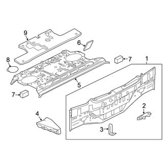 Nissan OE - Rear Body & Floor - Rear Body