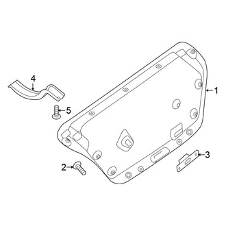 Nissan OE - Trunk Lid - Interior Trim