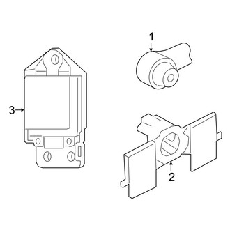 Nissan OE - Rear Bumper - Electrical Components