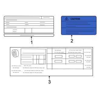 Nissan OE - Caution Label