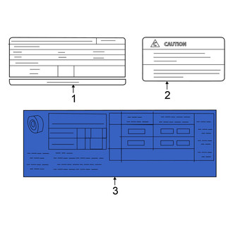 Nissan OE - Tire Information Label