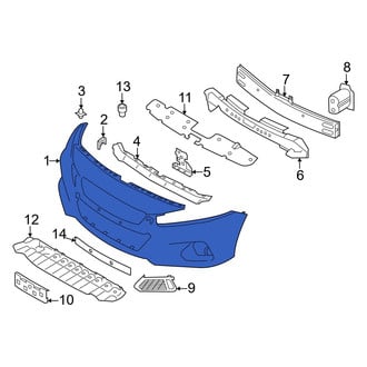 Nissan OE - Rear Bumper Cover