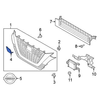 Nissan OE - Front Tow Eye Cap